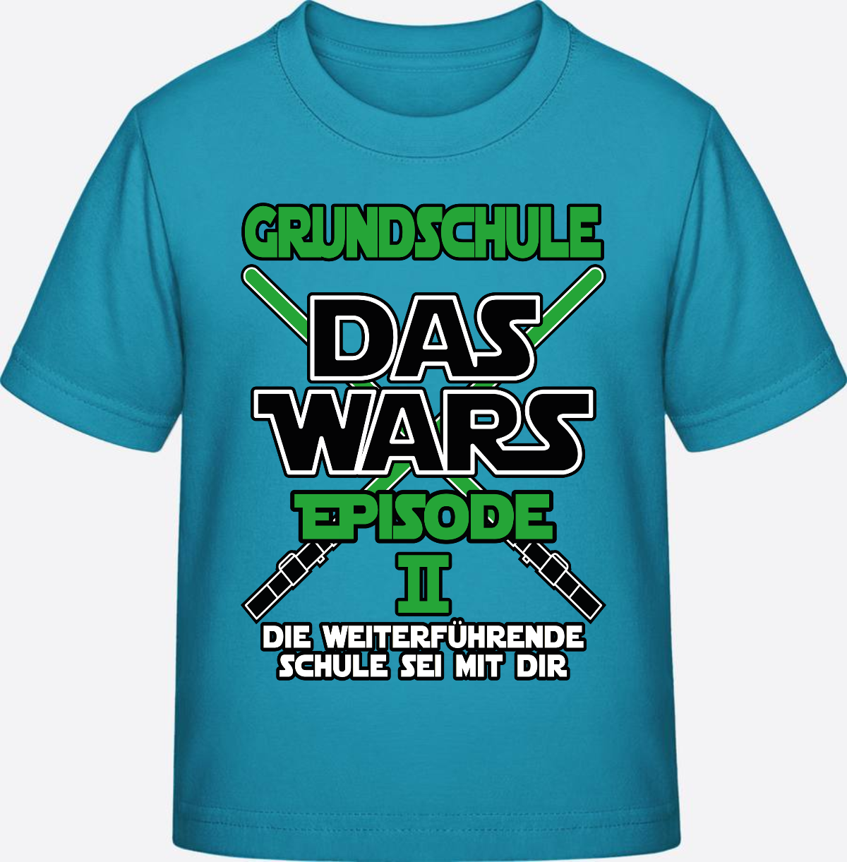 T-Shirt Grundschule Das Wars – Episode 2 personalisiert - Swimming Pool