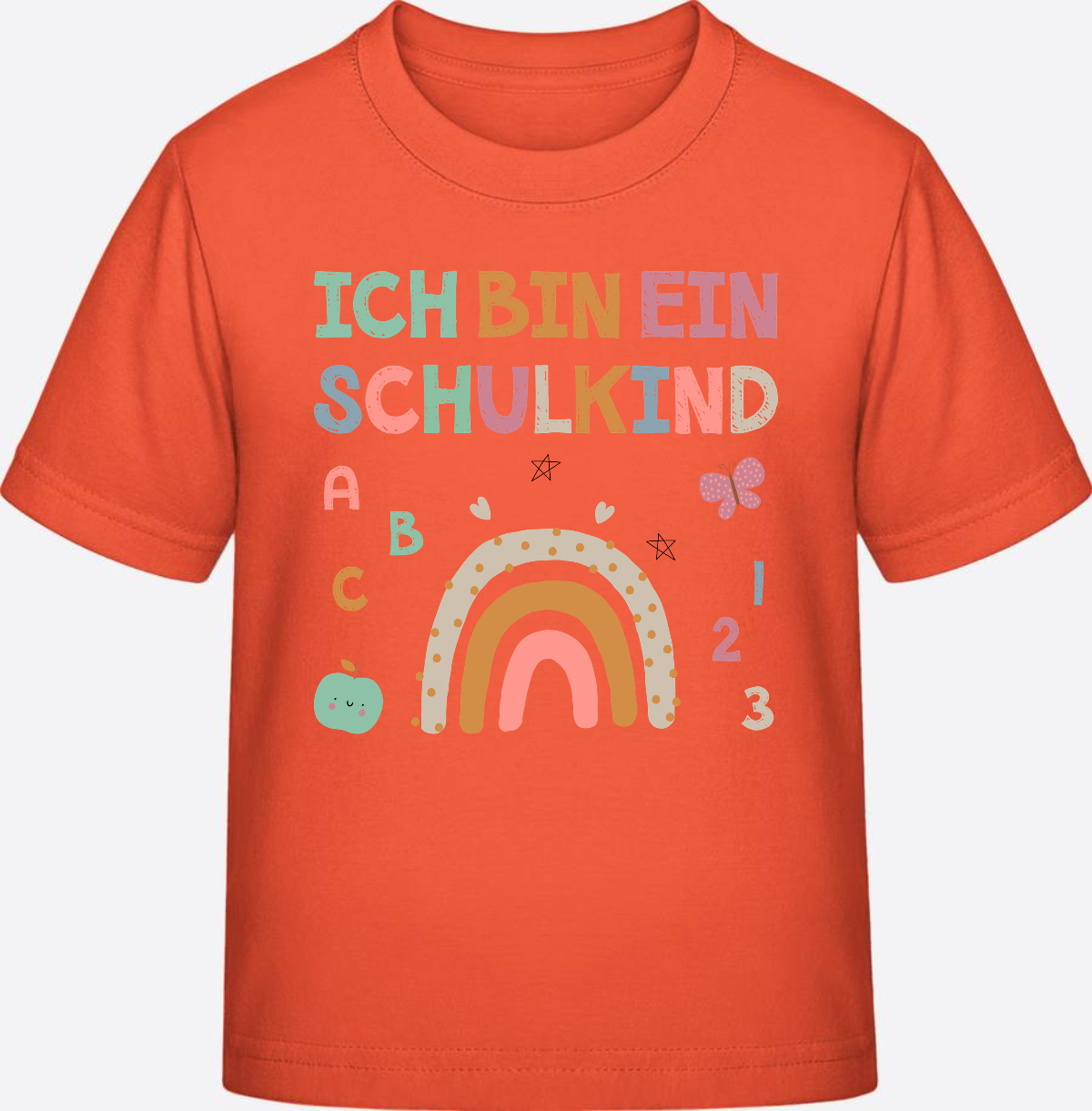 T-Shirt „Ich bin ein Schulkind“ – Geschenk zur Einschulung - Fiesta
