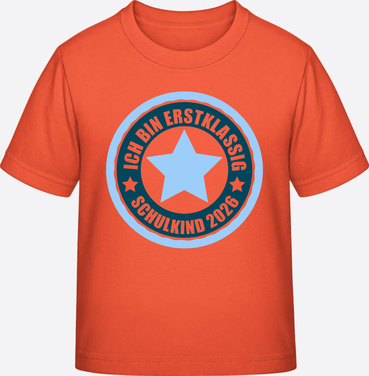 T-Shirt „Ich bin erstklassig 2026“ – Einschulung Geschenk - Fiesta