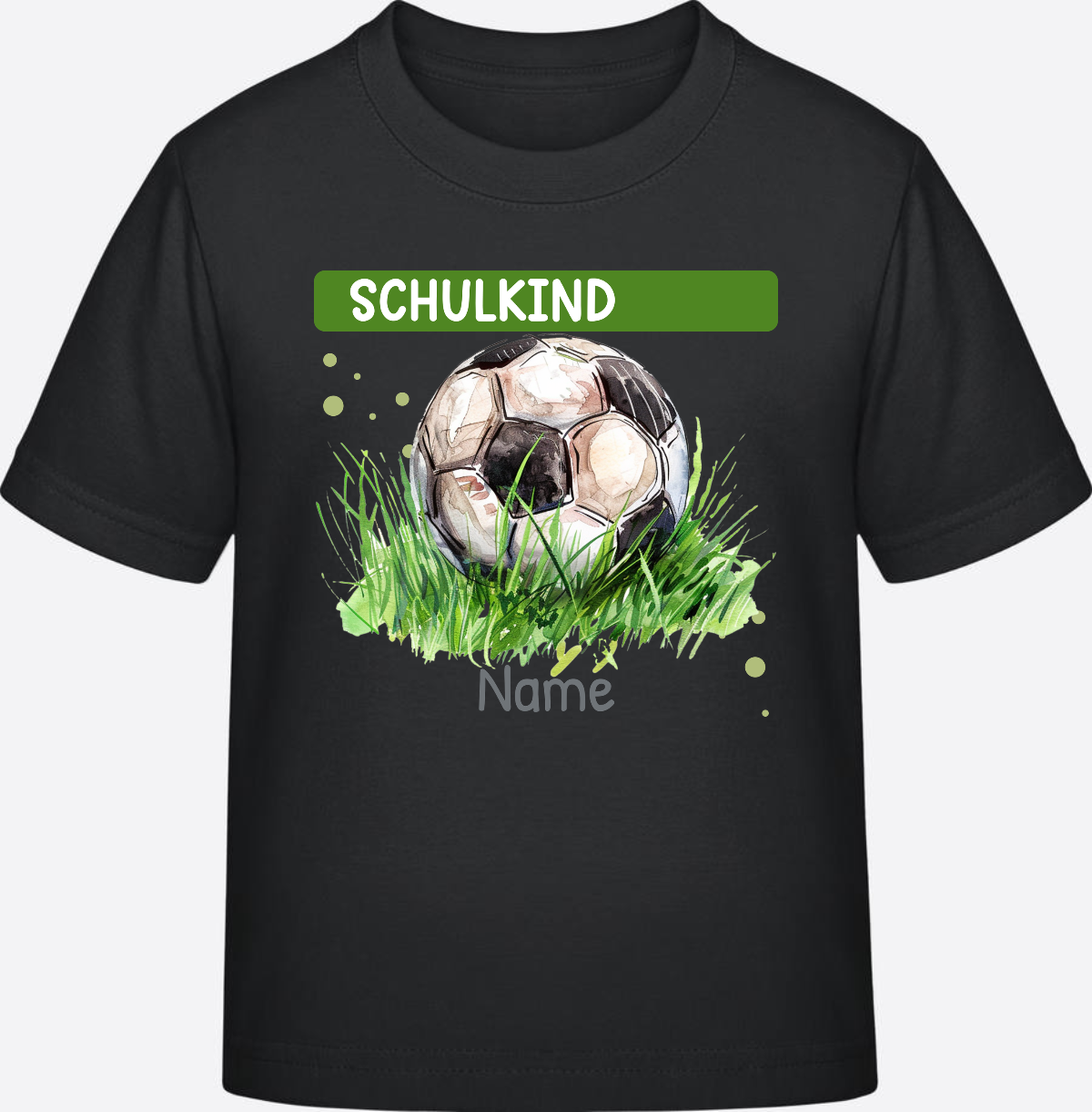 T-Shirt zur Einschulung – Personalisiertes Geschenk zum Schulstart - Black