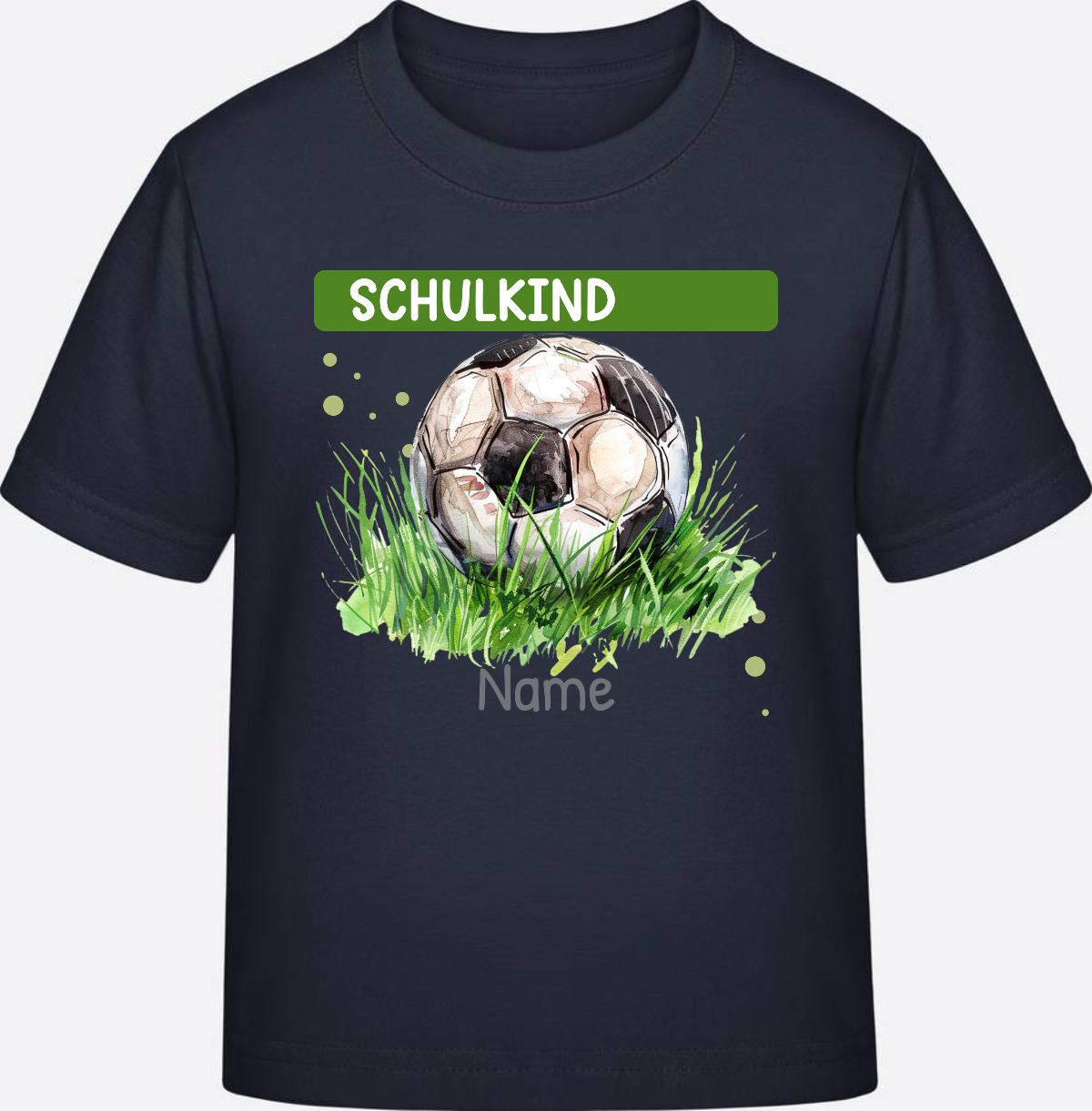 T-Shirt zur Einschulung – Personalisiertes Geschenk zum Schulstart - French Navy