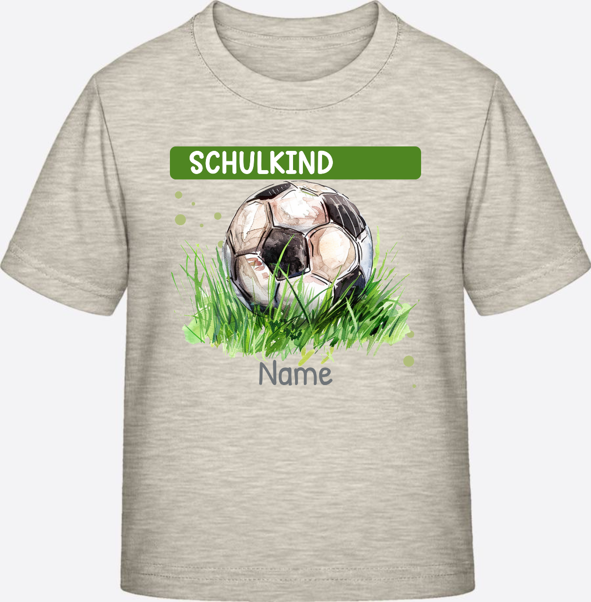 T-Shirt zur Einschulung – Personalisiertes Geschenk zum Schulstart - Natural Raw