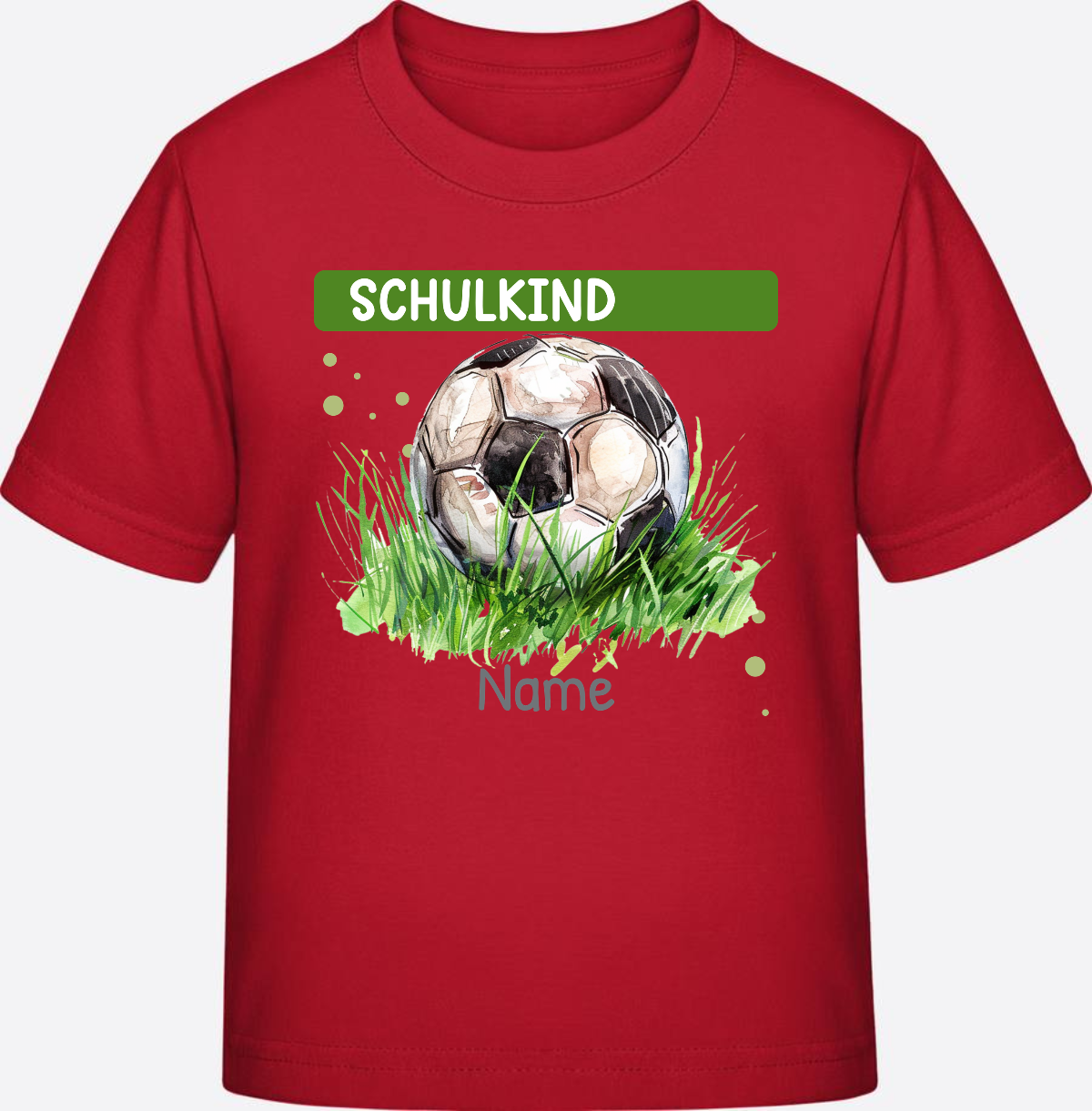T-Shirt zur Einschulung – Personalisiertes Geschenk zum Schulstart - Red