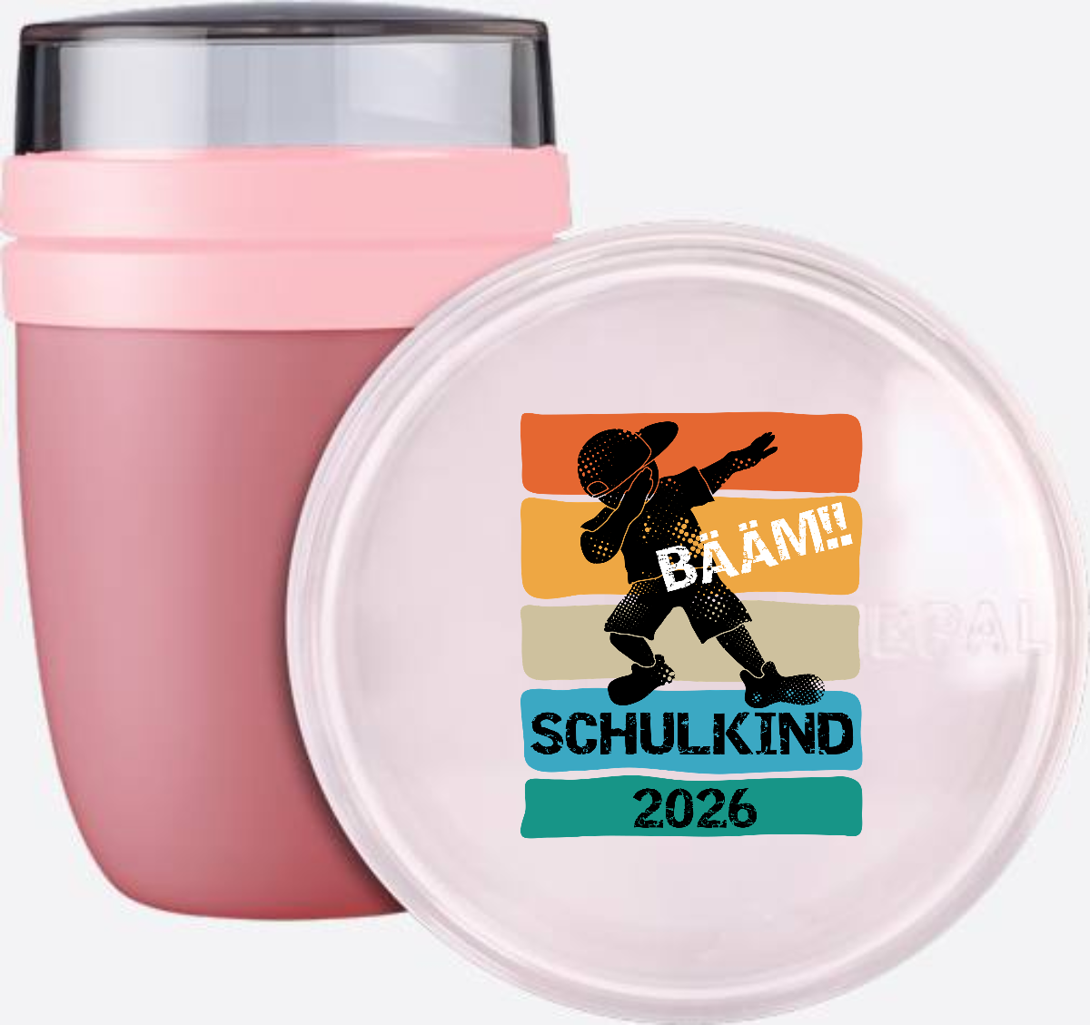 Tasse Bääm! Schulkind 2026 – Geschenk zur Einschulung - Vivid Mauve