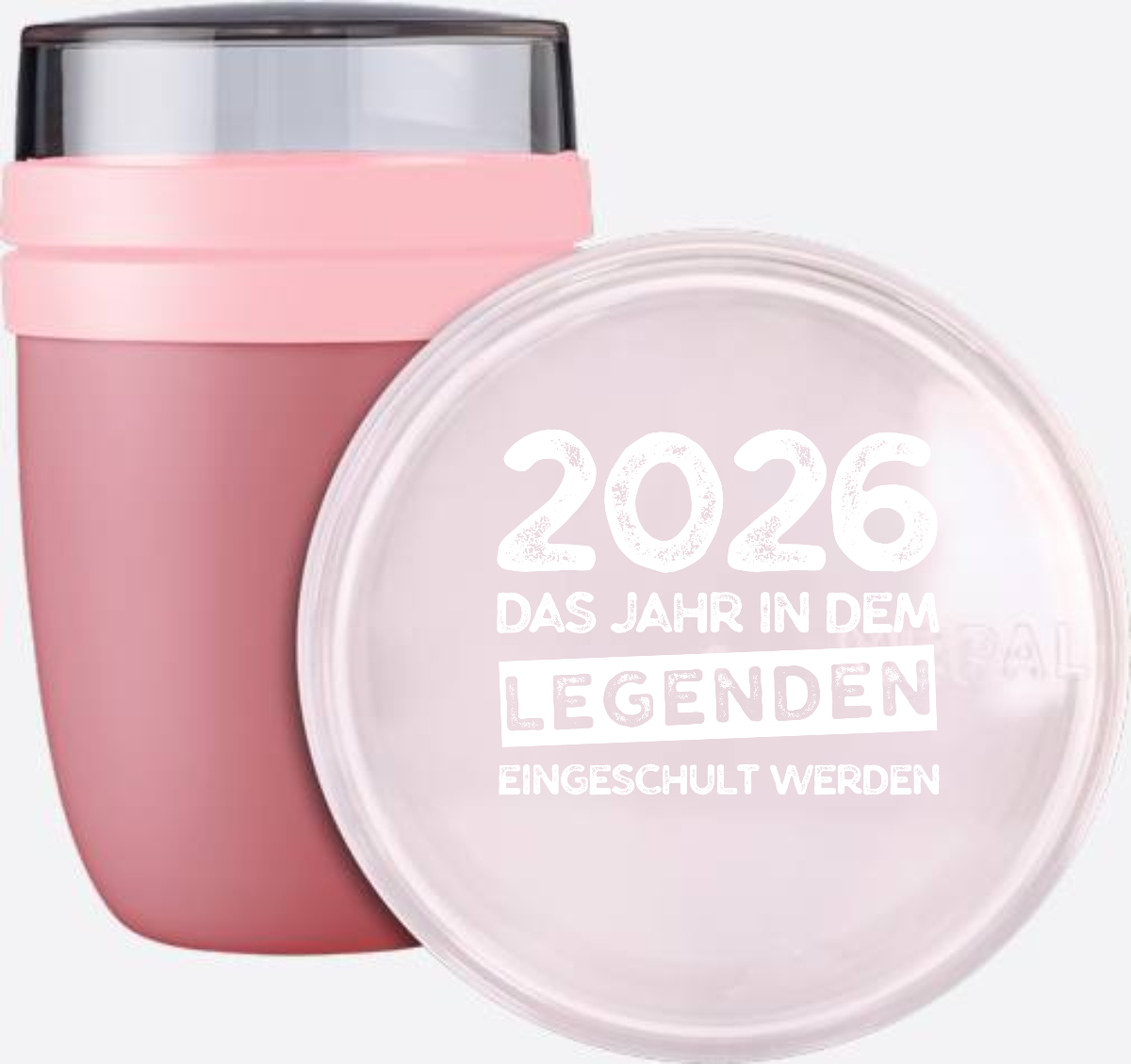 Tasse Einschulung 2026: Legenden werden eingeschult - Vivid Mauve