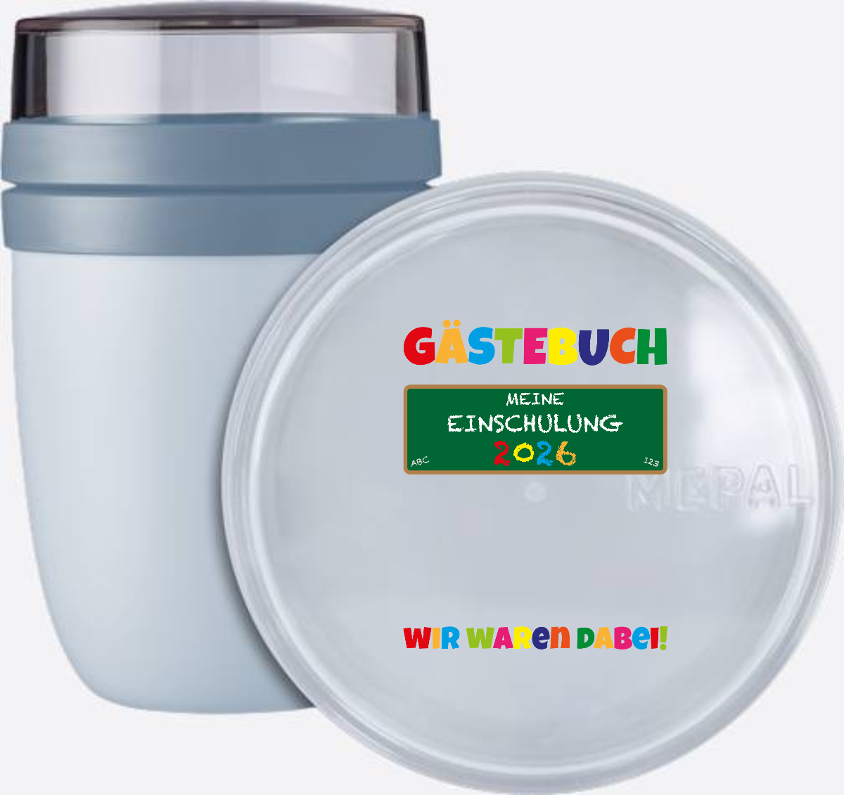 Tasse Einschulung 2026 – Personalisiertes Geschenk zum Schulanfang - Nordic Blue
