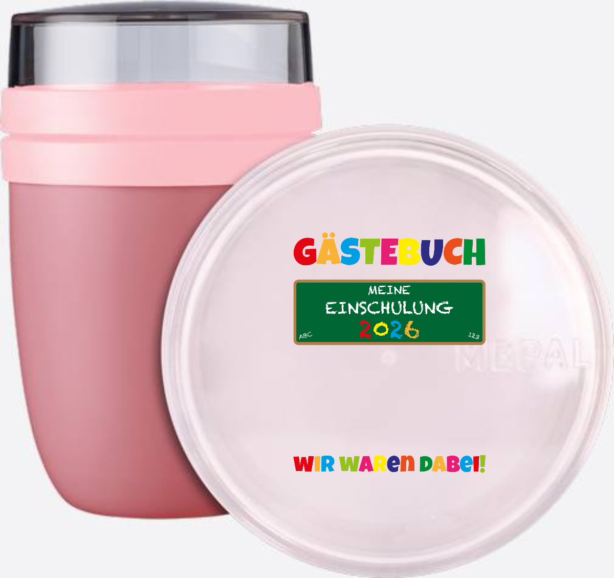 Tasse Einschulung 2026 – Personalisiertes Geschenk zum Schulanfang - Vivid Mauve