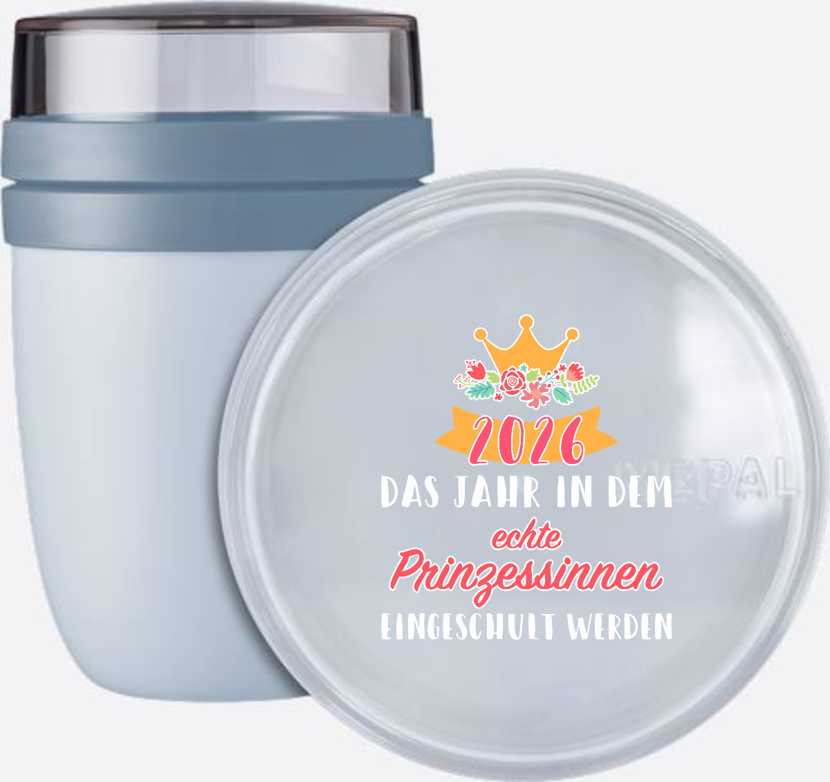Tasse Einschulung 2026: Prinzessin – Personalisiert mit Name - Nordic Blue