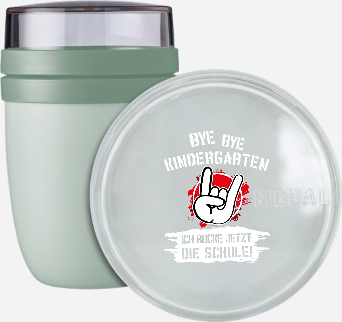 Tasse Einschulung: Bye Bye Kindergarten, ich rocke die Schule! - Nordic Sage