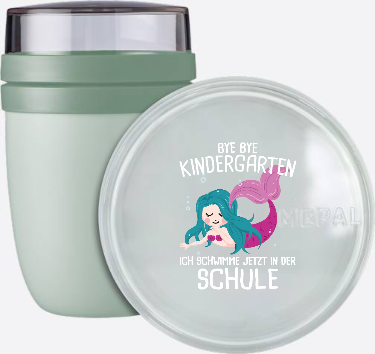 Tasse Einschulung: Bye Bye Kindergarten, ich schwimme jetzt! - Nordic Sage