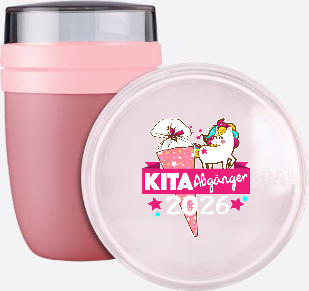 Tasse Kita Abgänger 2026 – Personalisiert mit Name - Vivid Mauve