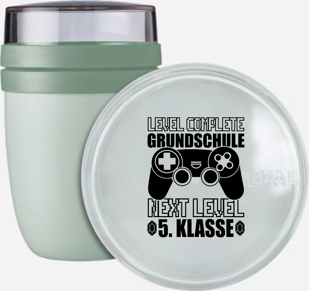Tasse Level Complete 5. Klasse mit Namen – Geschenk Schulstart - Nordic Sage