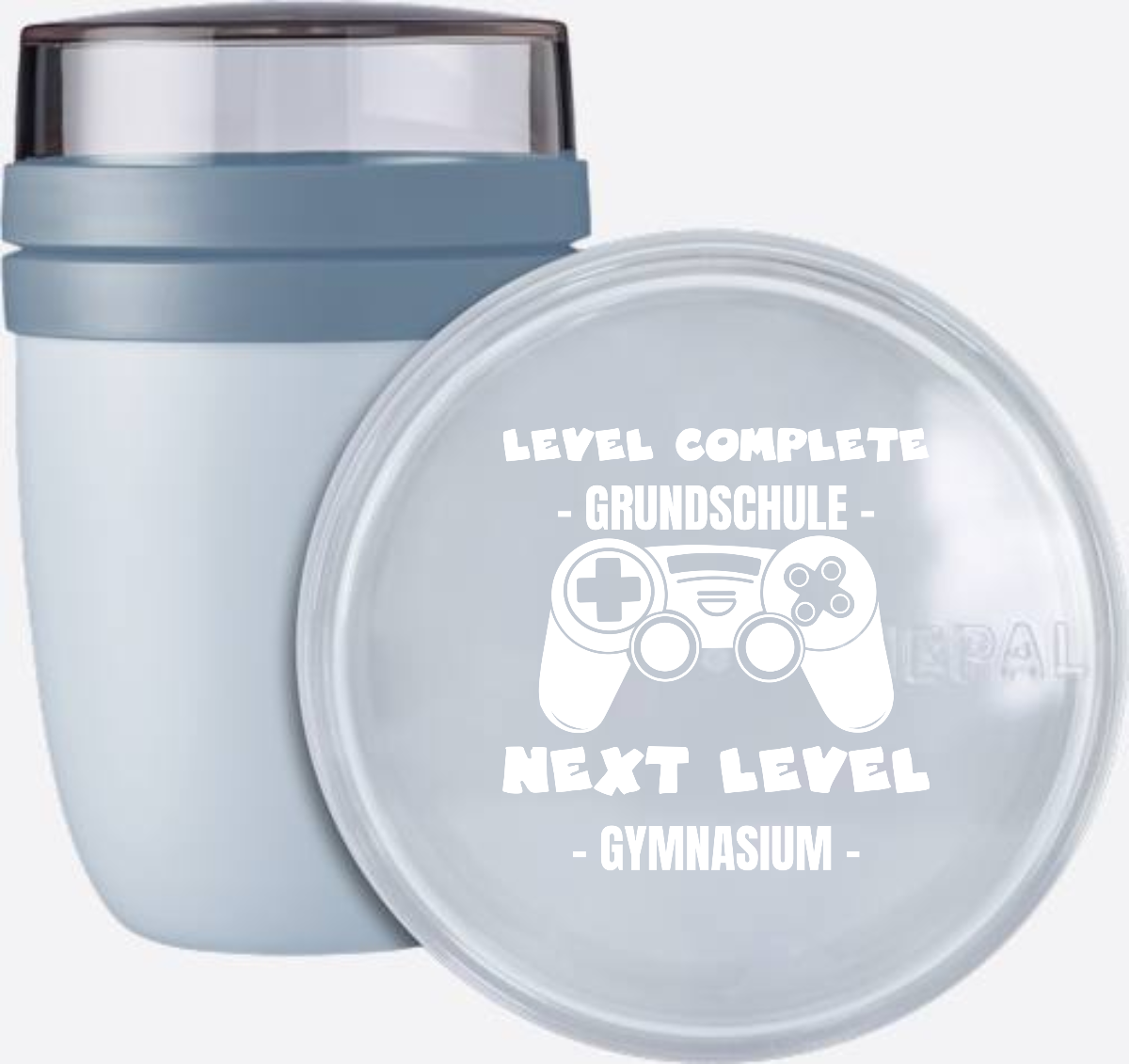 Tasse Next Level Gymnasium mit Name – Geschenk Schulwechsel - Nordic Blue
