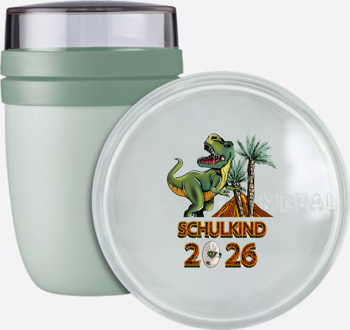Tasse Schulkind 2025 T-Rex Dino – Personalisiert mit Name - Nordic Sage