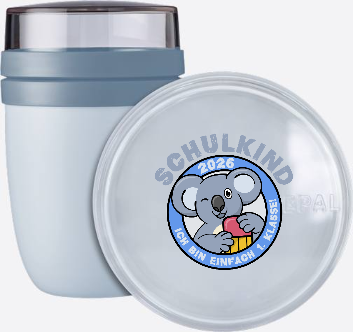 Tasse Schulkind 2026 – 1. Klasse Koala mit Name - Nordic Blue