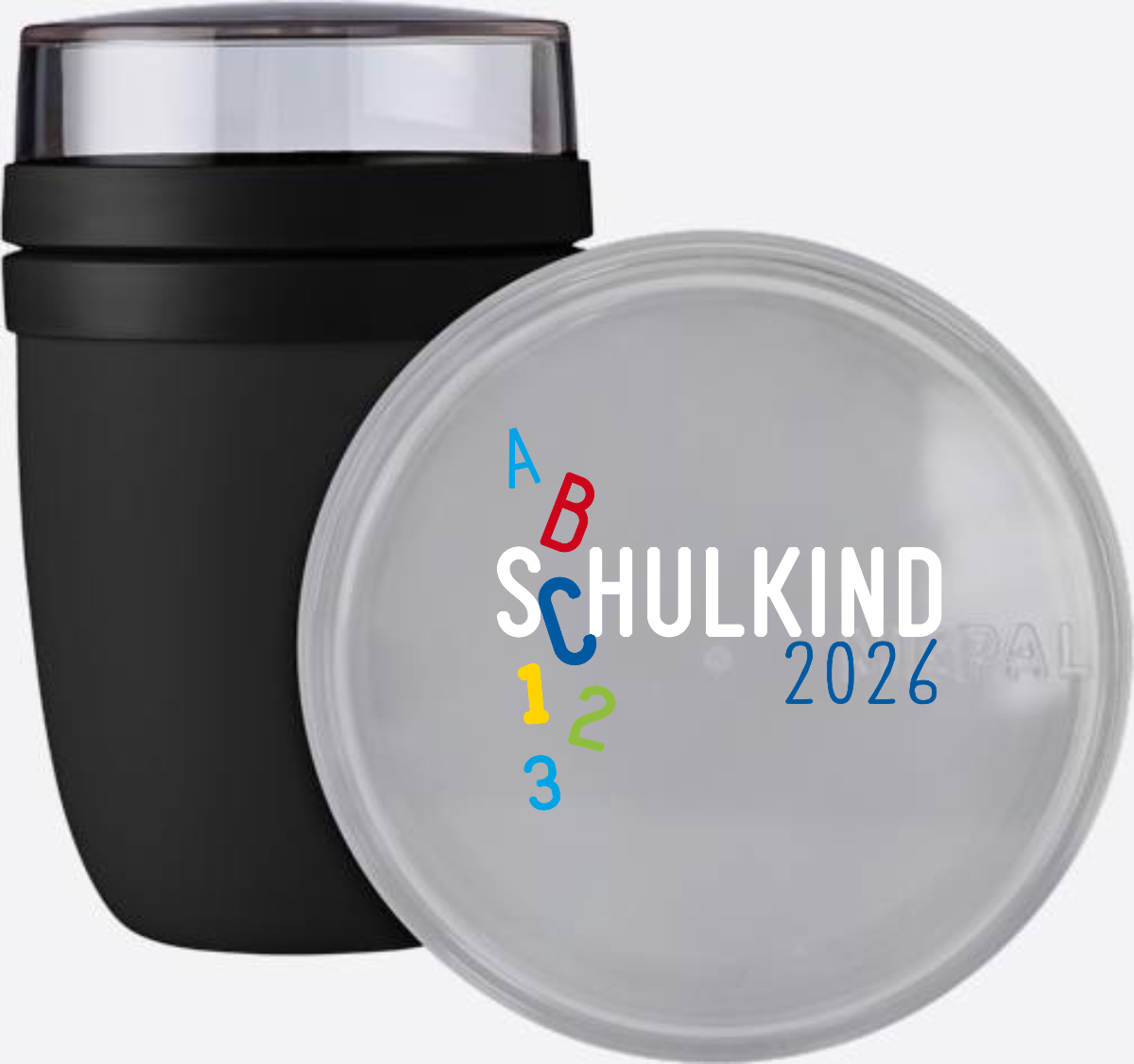 Tasse Schulkind 2026 ABC – Personalisiert zur Einschulung - Nordic Black