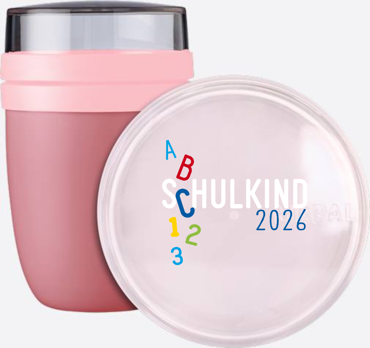 Tasse Schulkind 2026 ABC – Personalisiert zur Einschulung - Vivid Mauve