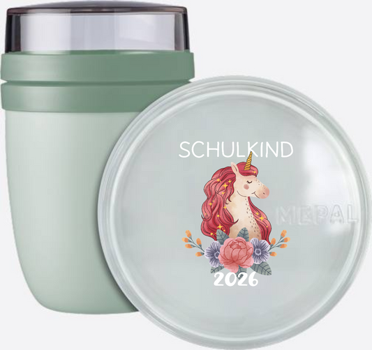 Tasse Schulkind 2026 Einhorn – Personalisiert mit Name - Nordic Sage