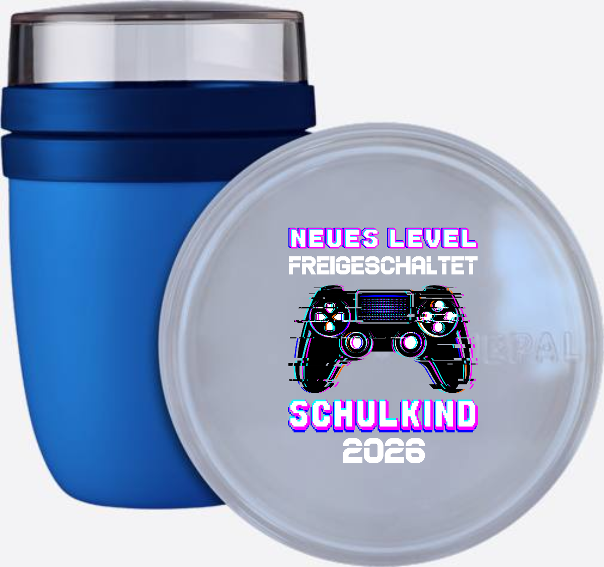 Tasse Schulkind 2026 – Neues Level freigeschaltet Gamer - Vivid Blue