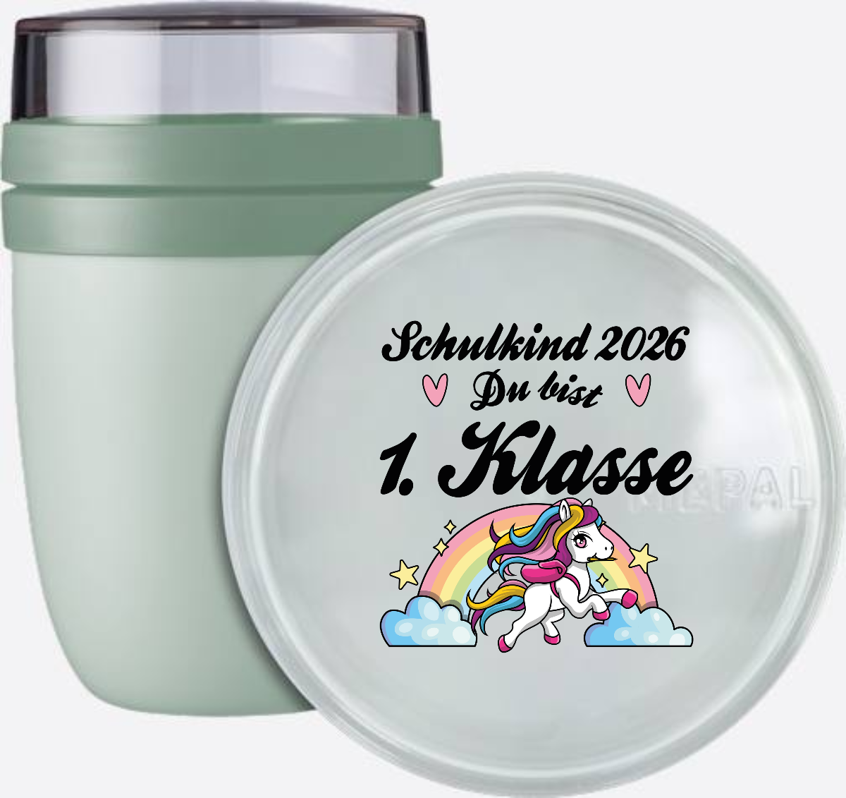 Tasse Schulkind 2026 Pferd – Du bist erstklassig mit Name - Nordic Sage