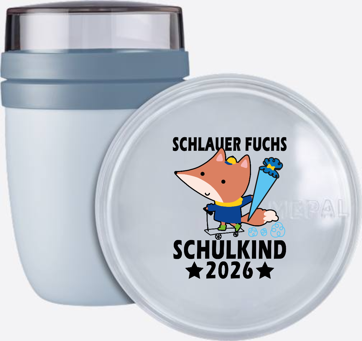 Tasse Schulkind 2026 Schlauer Fuchs – Einschulungsgeschenk - Nordic Blue