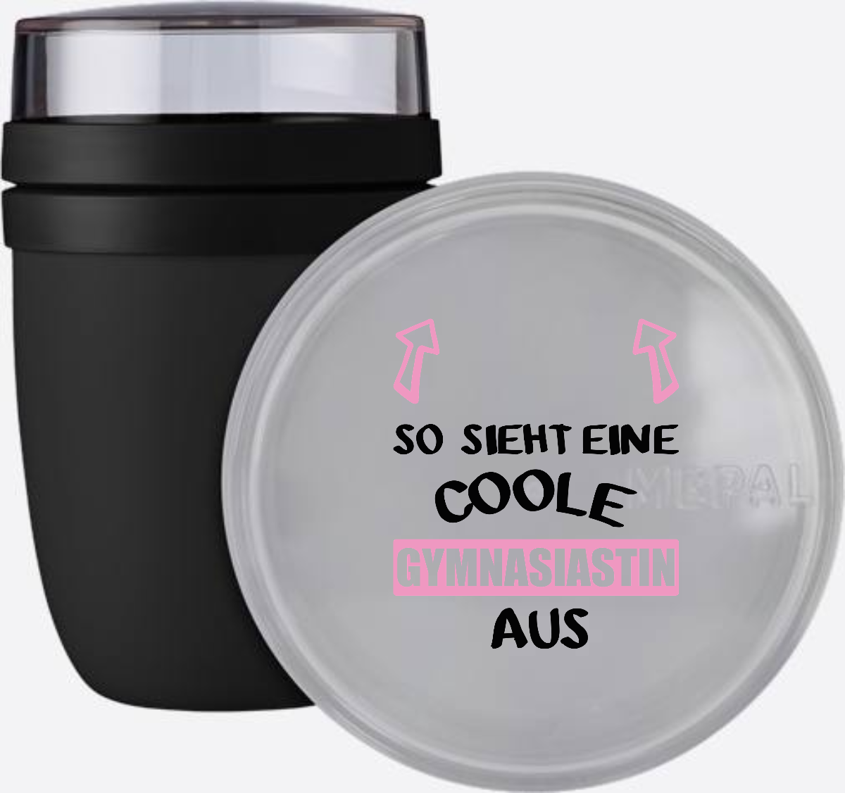 Tasse: So sieht eine coole Gymnasiastin aus – mit Namen - Nordic Black