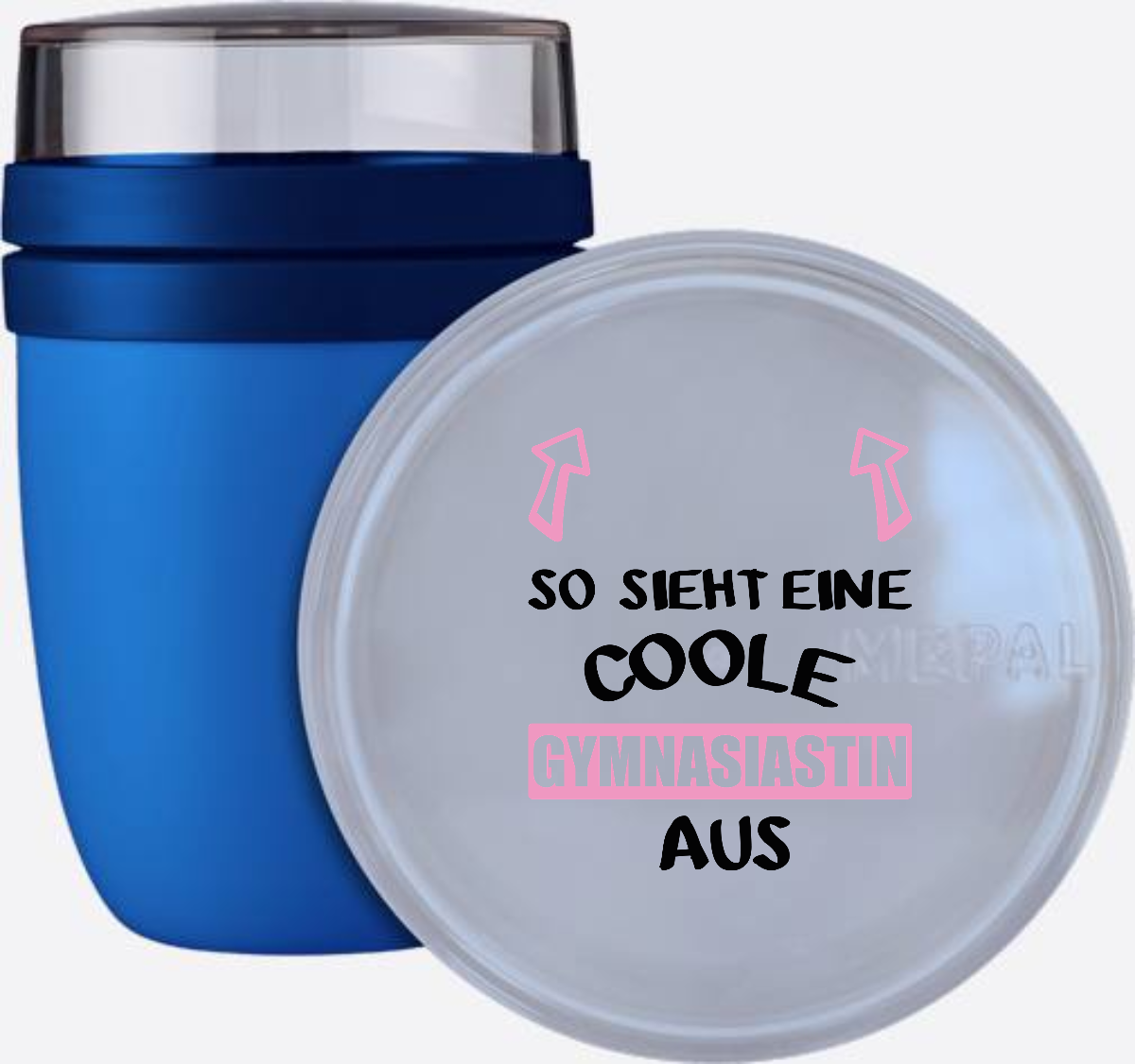 Tasse: So sieht eine coole Gymnasiastin aus – mit Namen - Vivid Blue