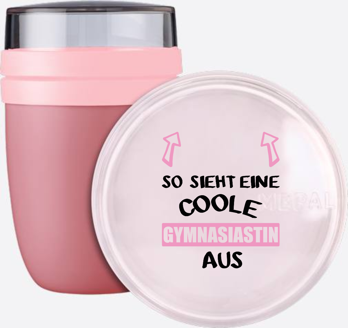 Tasse: So sieht eine coole Gymnasiastin aus – mit Namen - Vivid Mauve