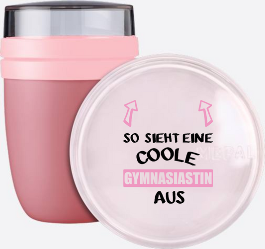Tasse: So sieht eine coole Gymnasiastin aus – mit Namen - Vivid Mauve