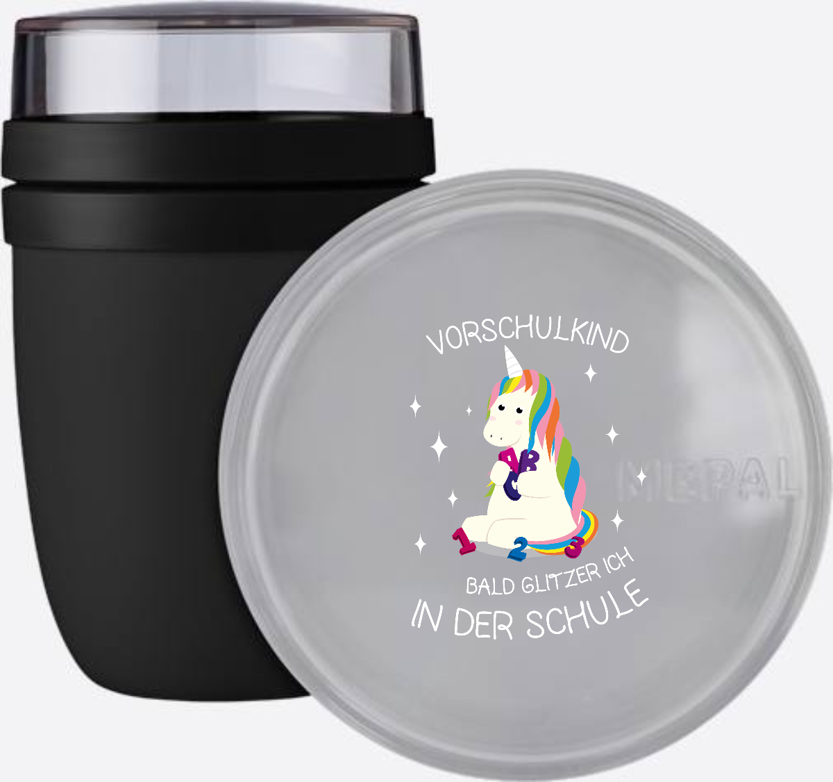 Tasse Vorschulkind Einhorn – Geschenk zur Einschulung mit Namen - Nordic Black