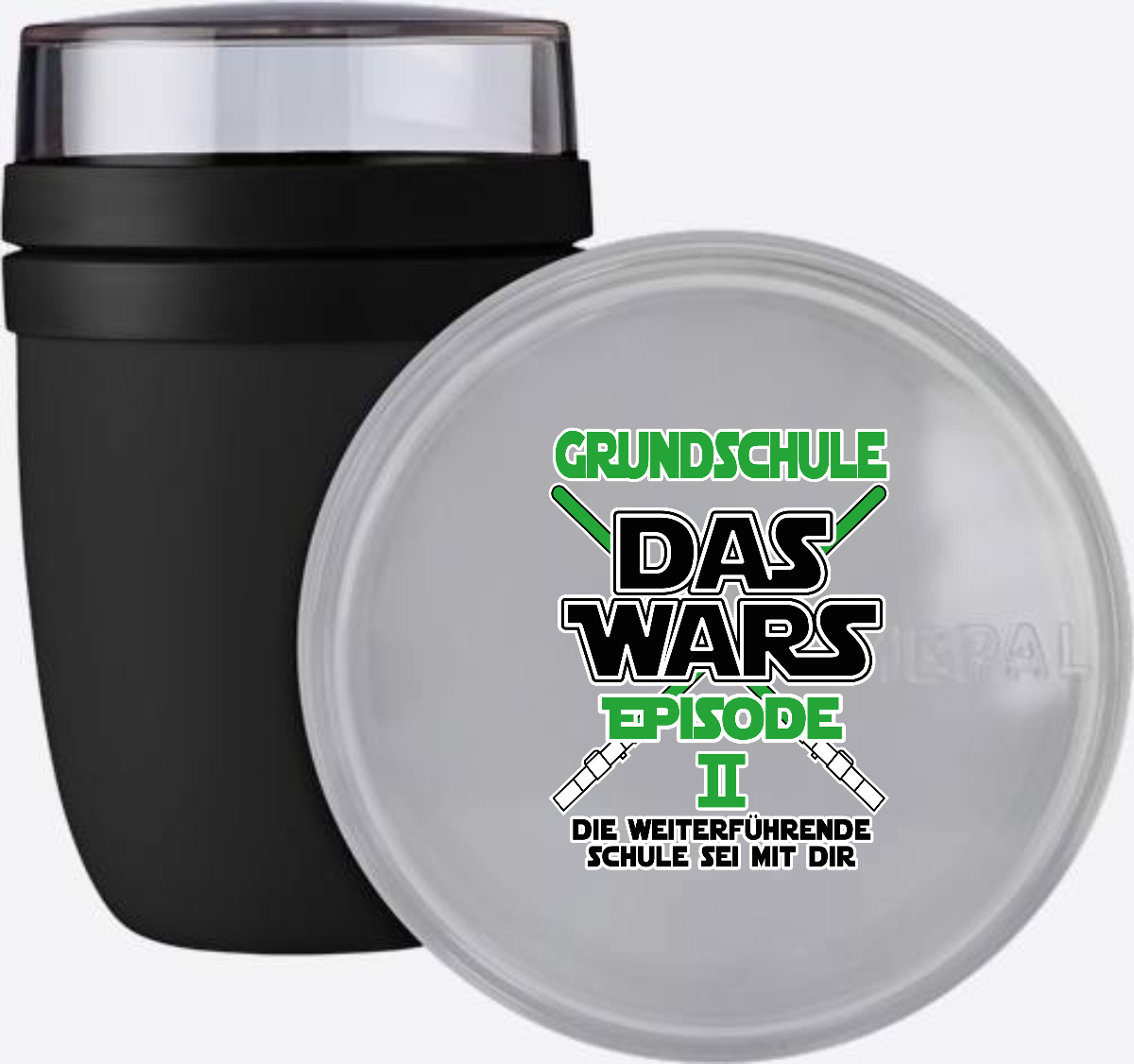 Tasse zum Schulwechsel: Grundschule Das Wars Episode 2 - Nordic Black