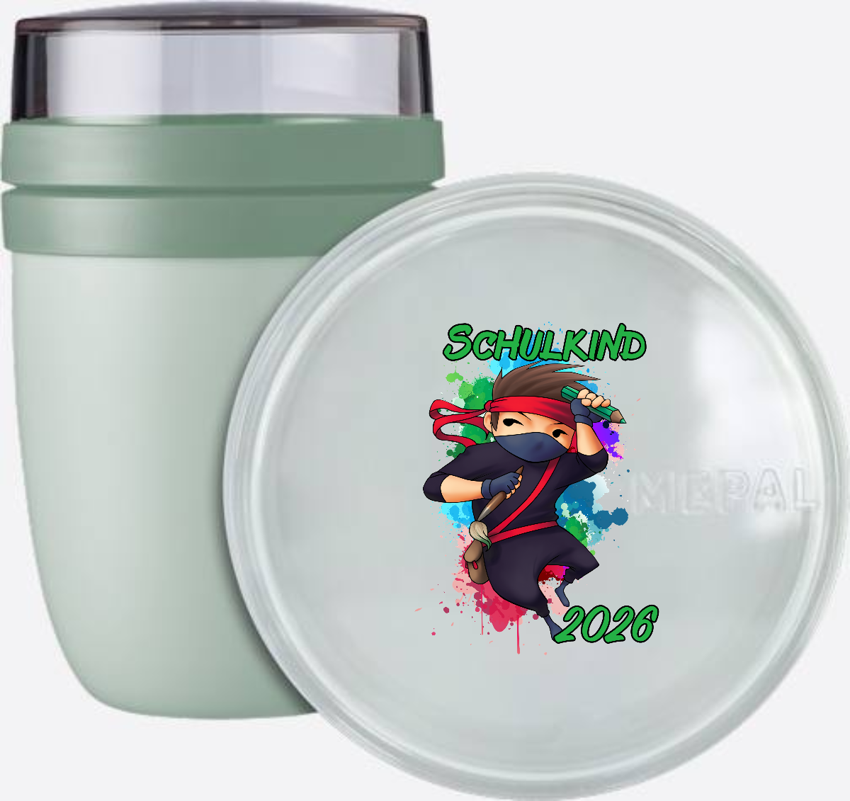 Tasse zur Einschulung 2026 – Cooler Ninja mit Wunschname - Nordic Sage