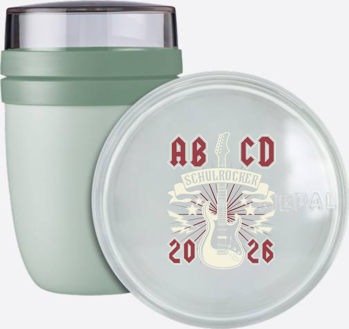 Tasse zur Einschulung – ABCD Schulrocker mit Namen - Nordic Sage