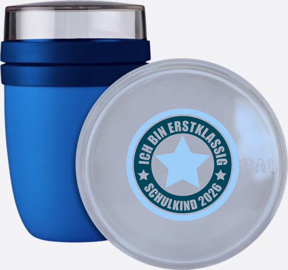 Tasse zur Einschulung: Ich bin erstklassig – Schulkind 2026 - Vivid Blue