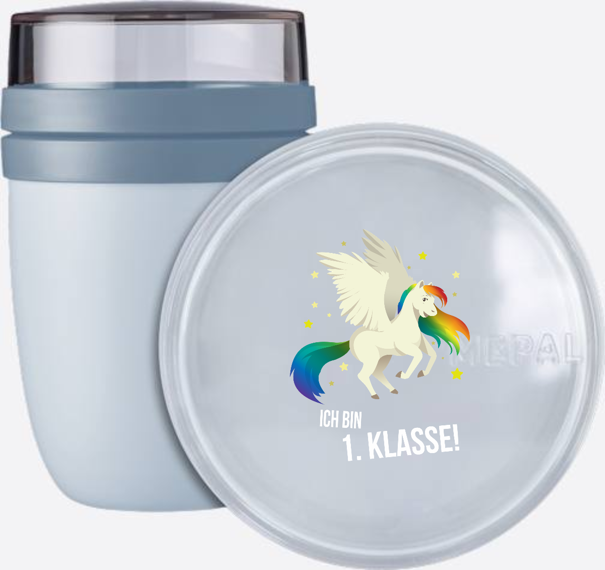 Tasse zur Einschulung mit Name – Ich bin 1. Klasse - Nordic Blue