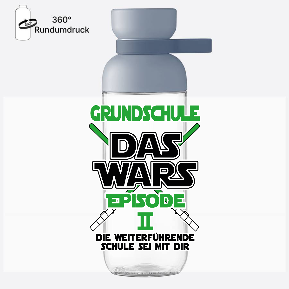 Trinkflasche Grundschule Das Wars Episode 2 – Schulwechsel - Nordic Blue
