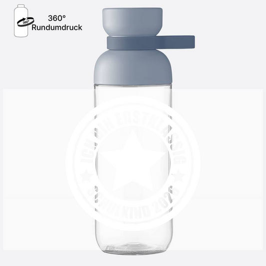 Trinkflasche Ich bin erstklassig 2026 – Mit Name personalisiert - Nordic Blue