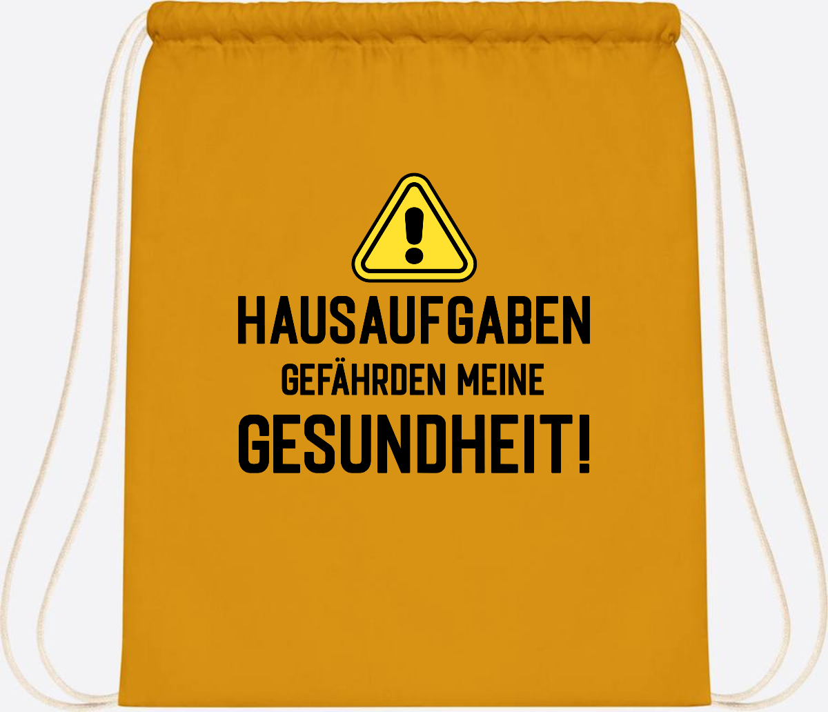 Turnbeutel Einschulung: Hausaufgaben gefährden Gesundheit - Mustard