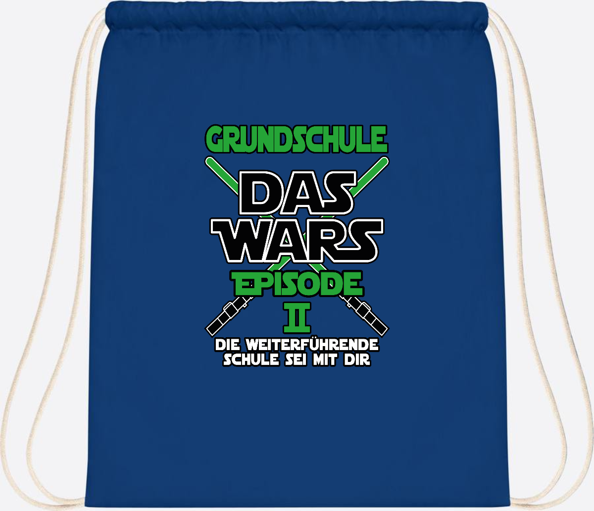 Turnbeutel Grundschule Das Wars Episode 2 – Personalisiert - Bright Royal