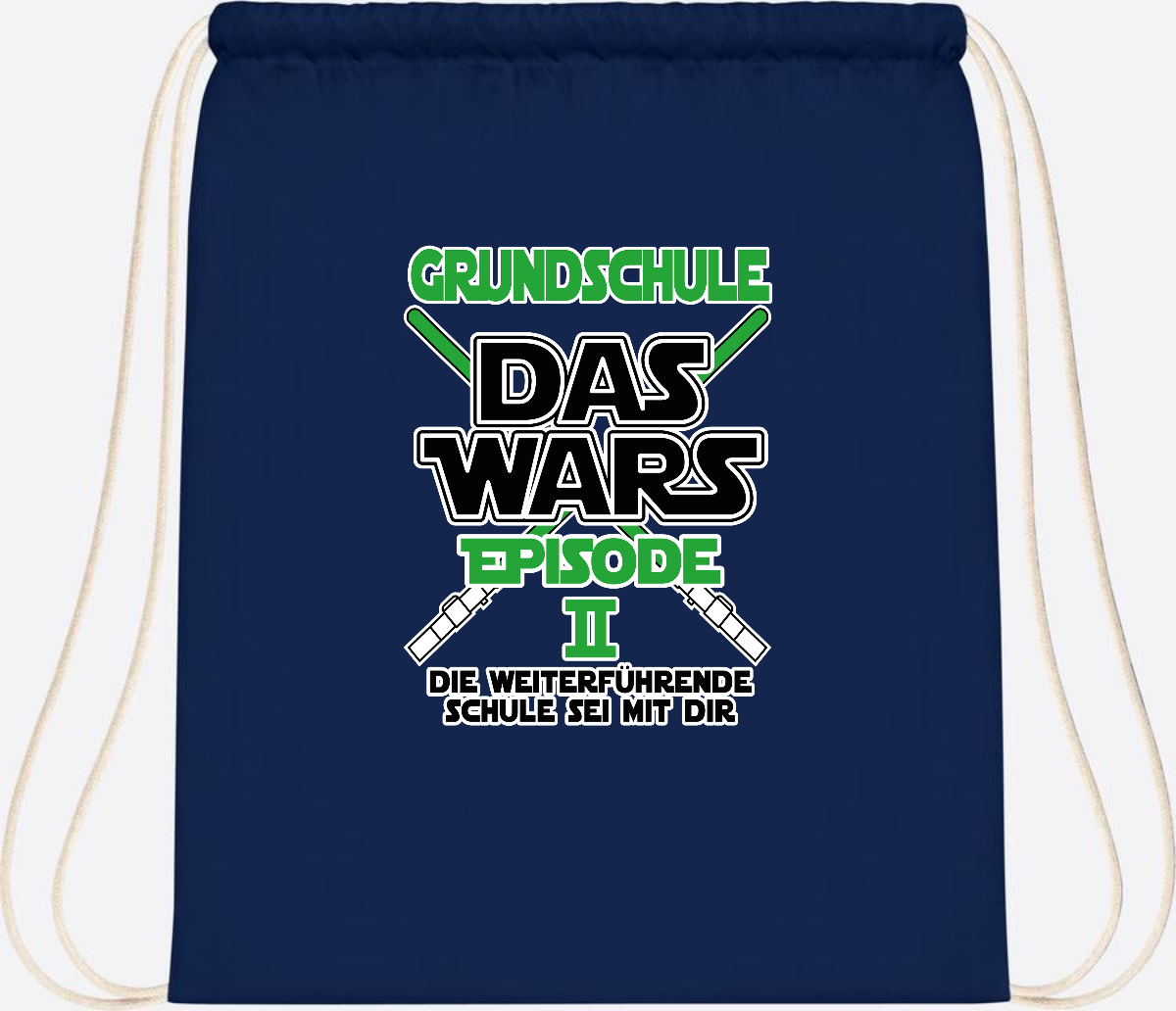 Turnbeutel Grundschule Das Wars - Episode 2 | Personalisiert - French Navy