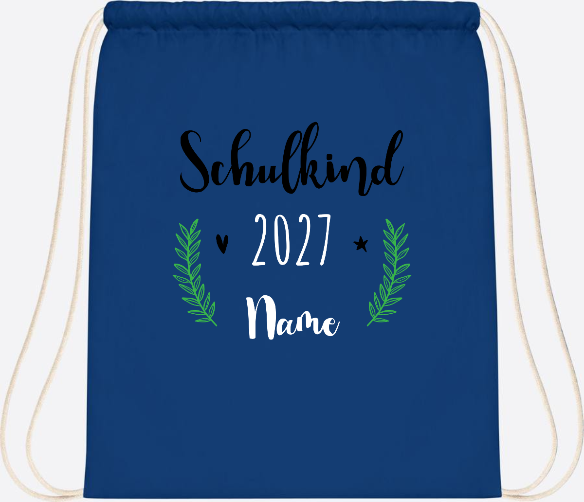 Turnbeutel Schulkind mit Namen – Personalisiert zur Einschulung - Bright Royal