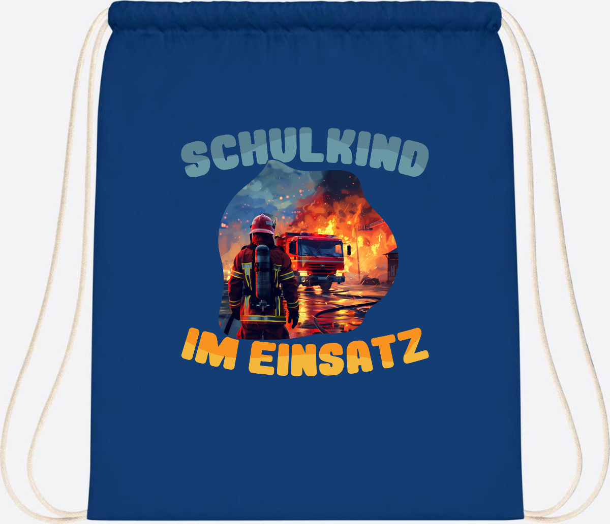 Turnbeutel zur Einschulung: Feuerwehr Schulkind im Einsatz - Bright Royal