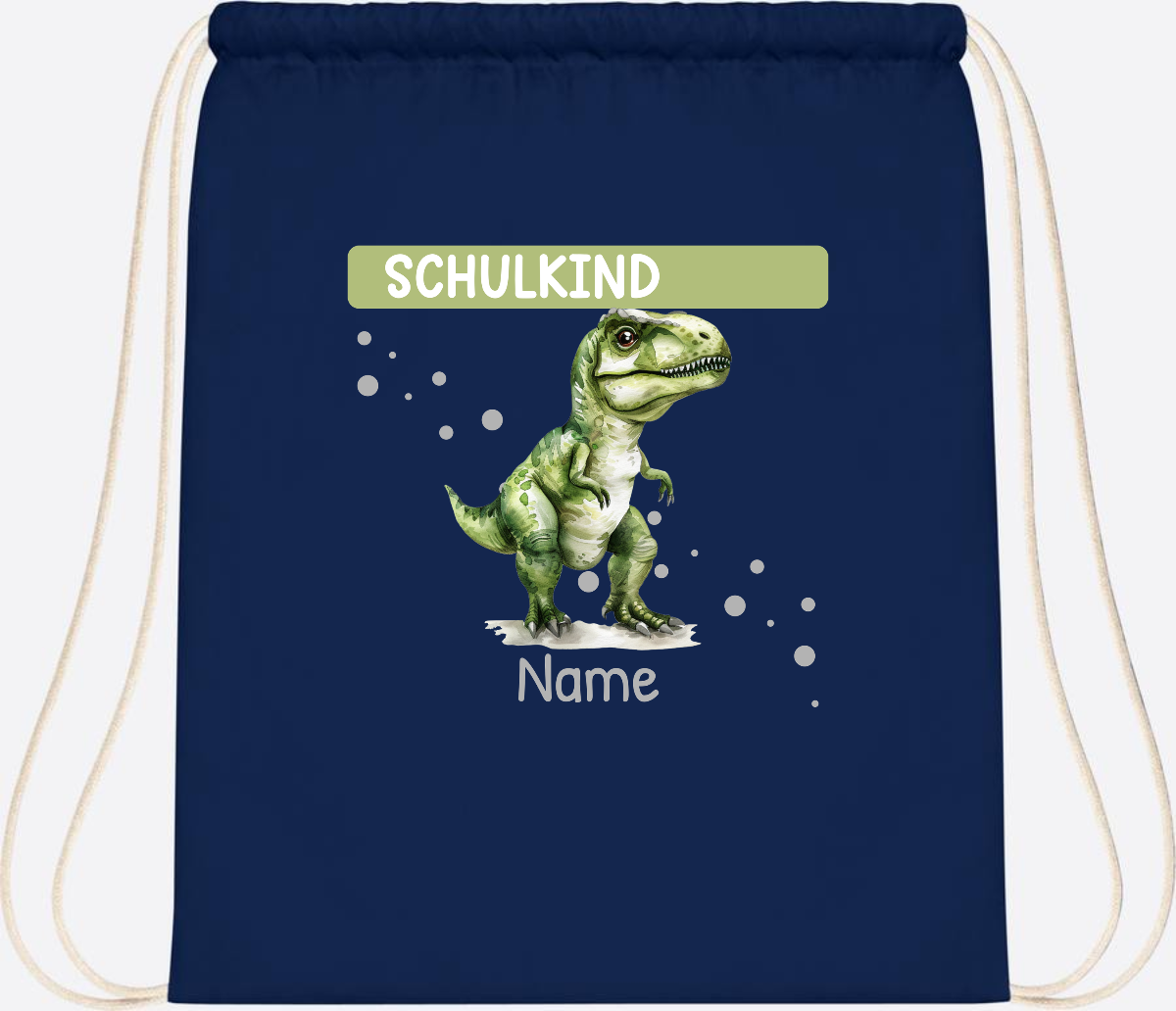 Turnbeutel zur Einschulung – Personalisiertes Geschenk mit Namen - French Navy
