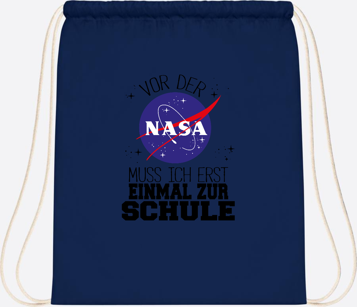 Turnbeutel zur Einschulung: Vor der NASA erst zur Schule - French Navy
