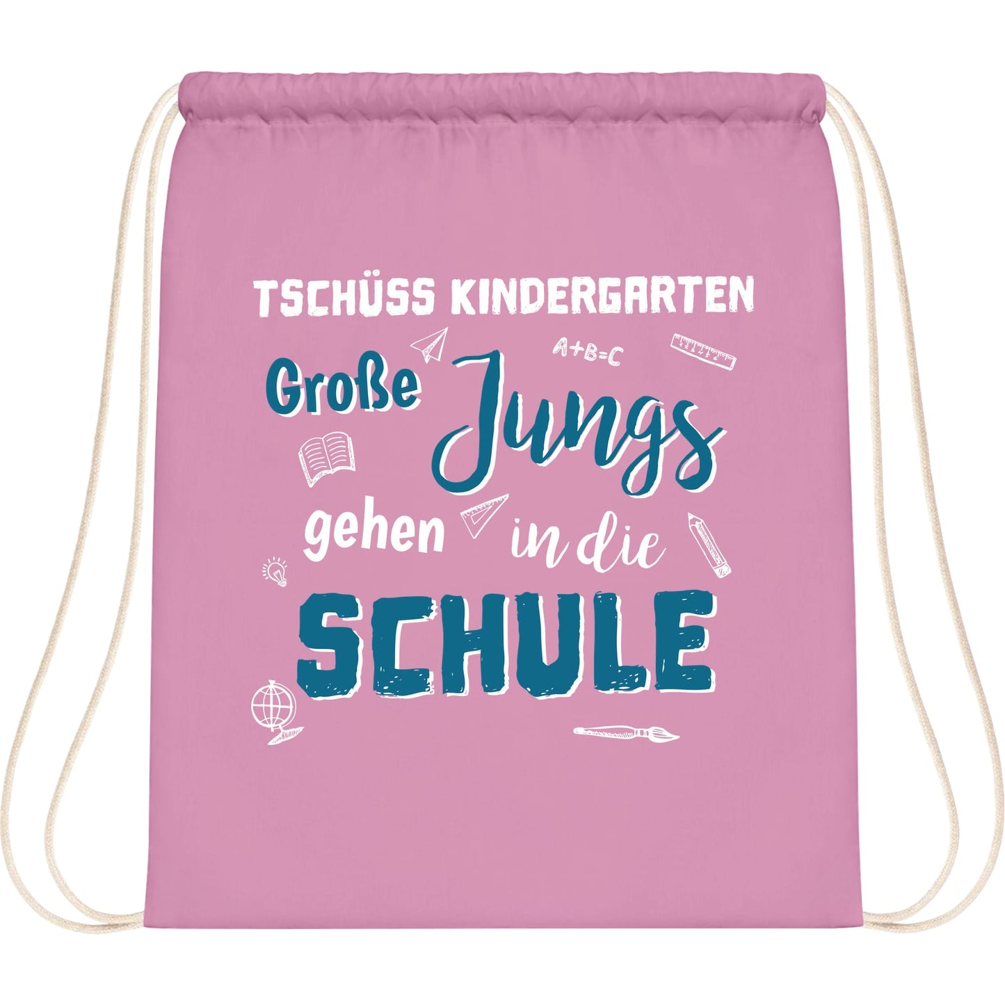 Turnbeutel Einschulung Junge – Tschüss Kindergarten