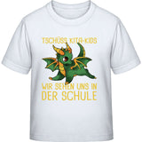 Kinder T-Shirt Einschulung Drache – Tschüss Kita-Kids