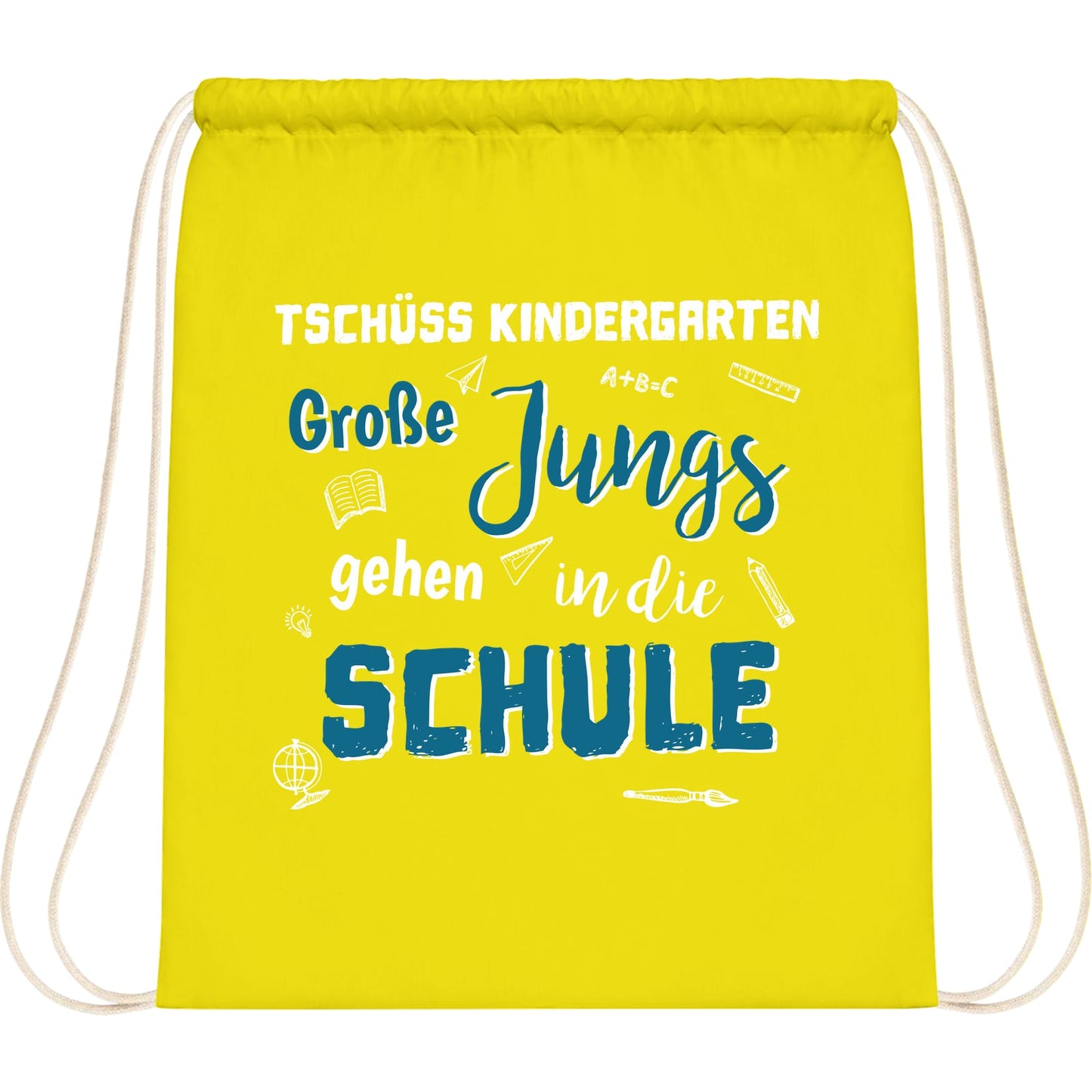 Turnbeutel Einschulung Junge – Tschüss Kindergarten