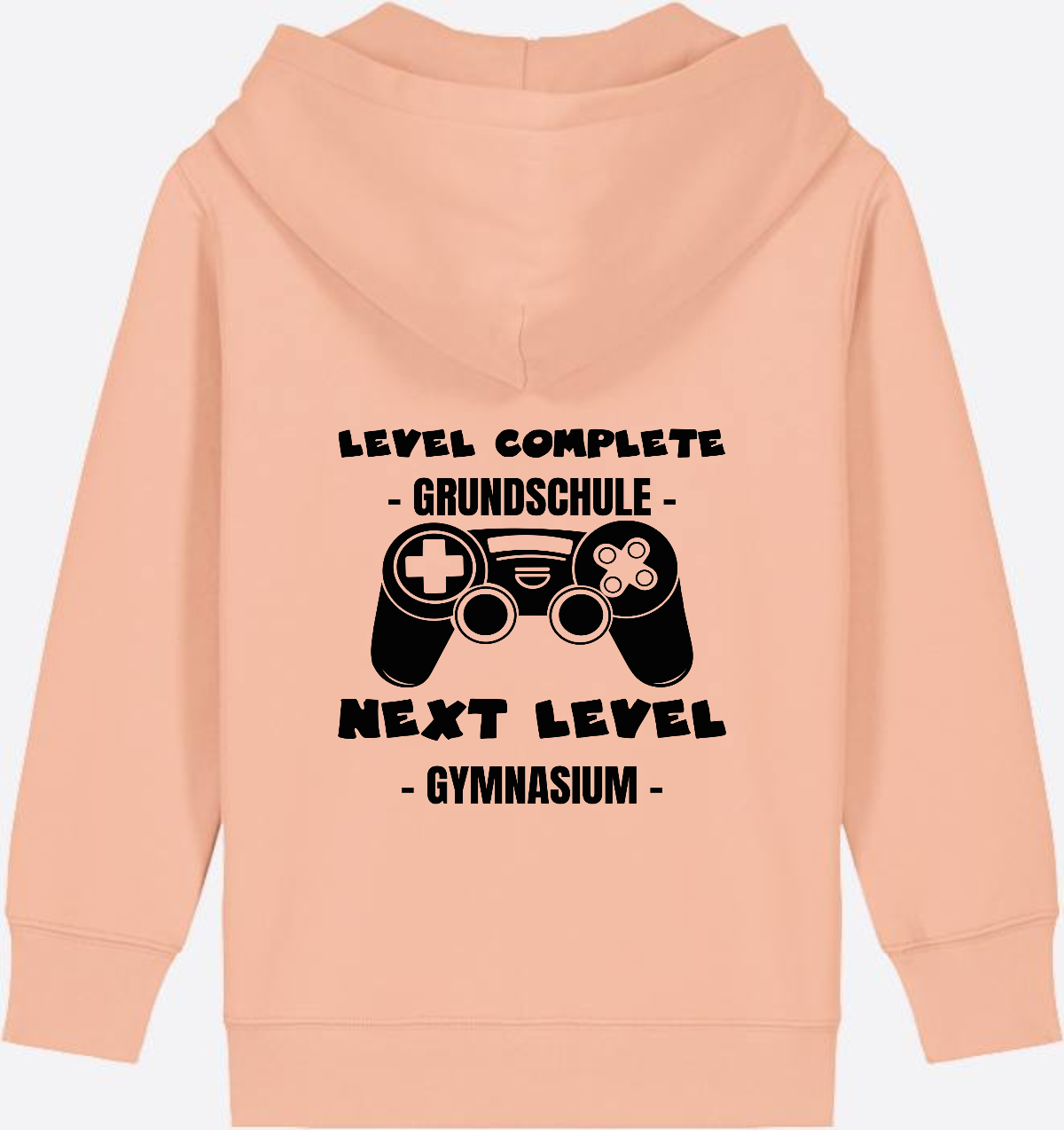 Zip-Hoodie Next Level Gymnasium – Geschenk mit Name - Fraiche Peche