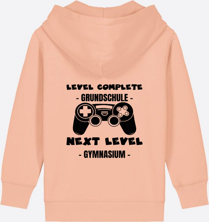 Zip-Hoodie Next Level Gymnasium – Geschenk mit Name - Fraiche Peche