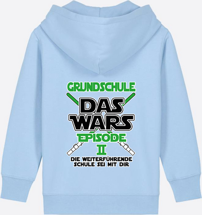 Zip-Hoodie Schulwechsel: Grundschule Das Wars Episode 2 - Blue Soul